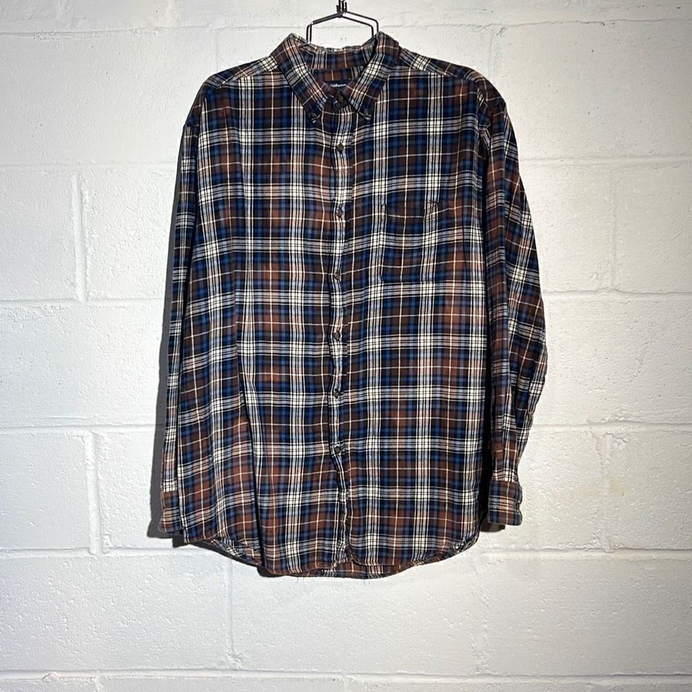 Upcycle flannel with print  